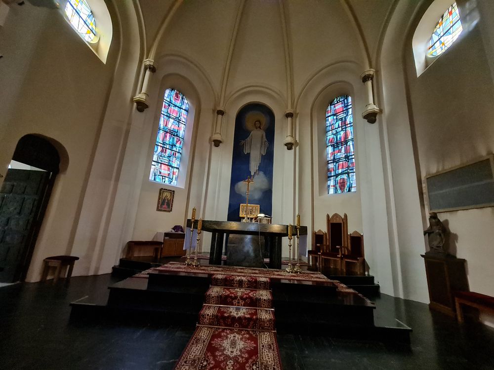 Renovation of the main altar