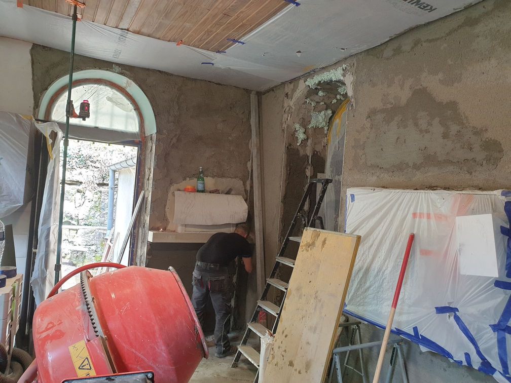 Renovation of the sacristy 