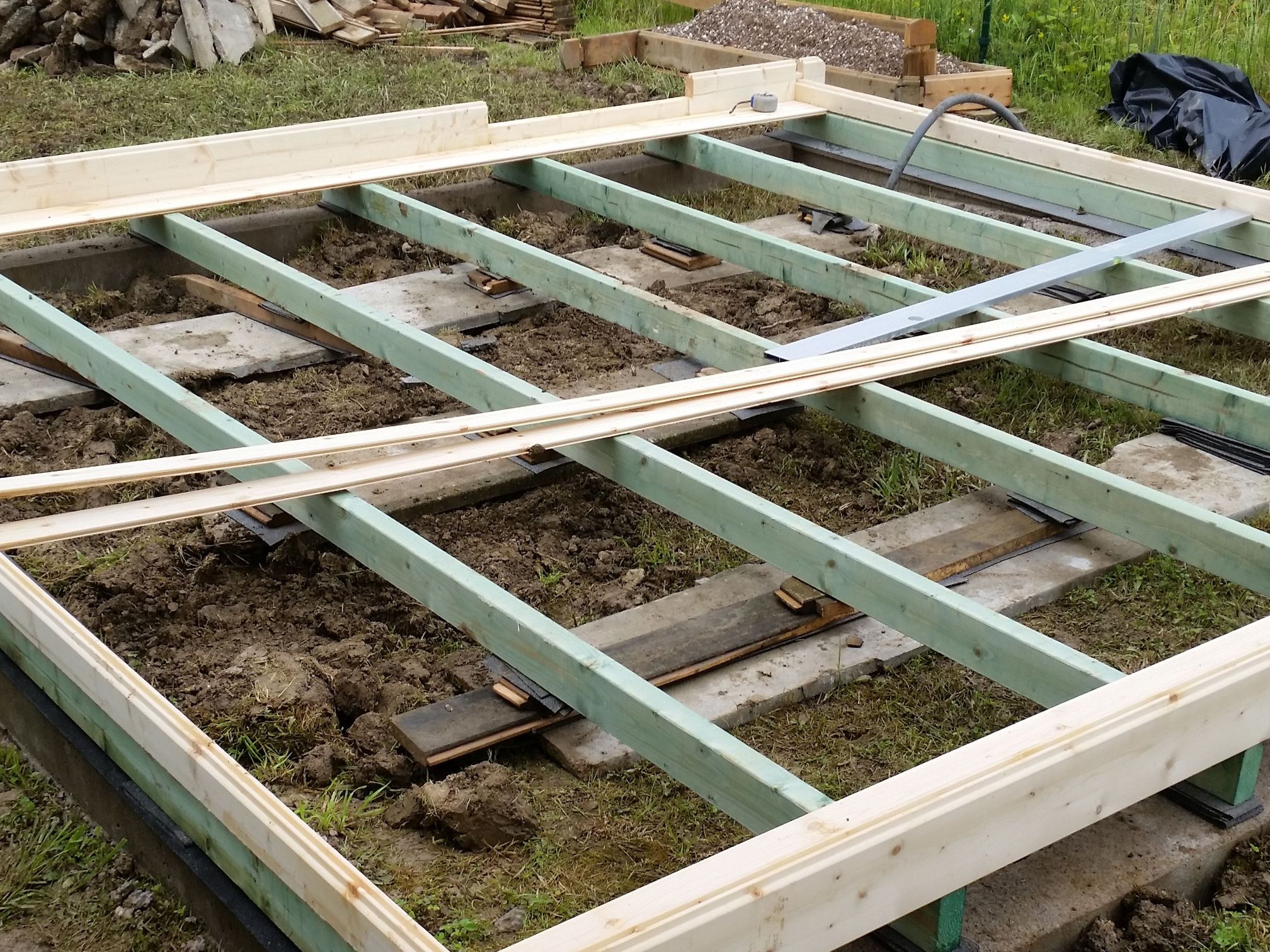 Folding wooden houses