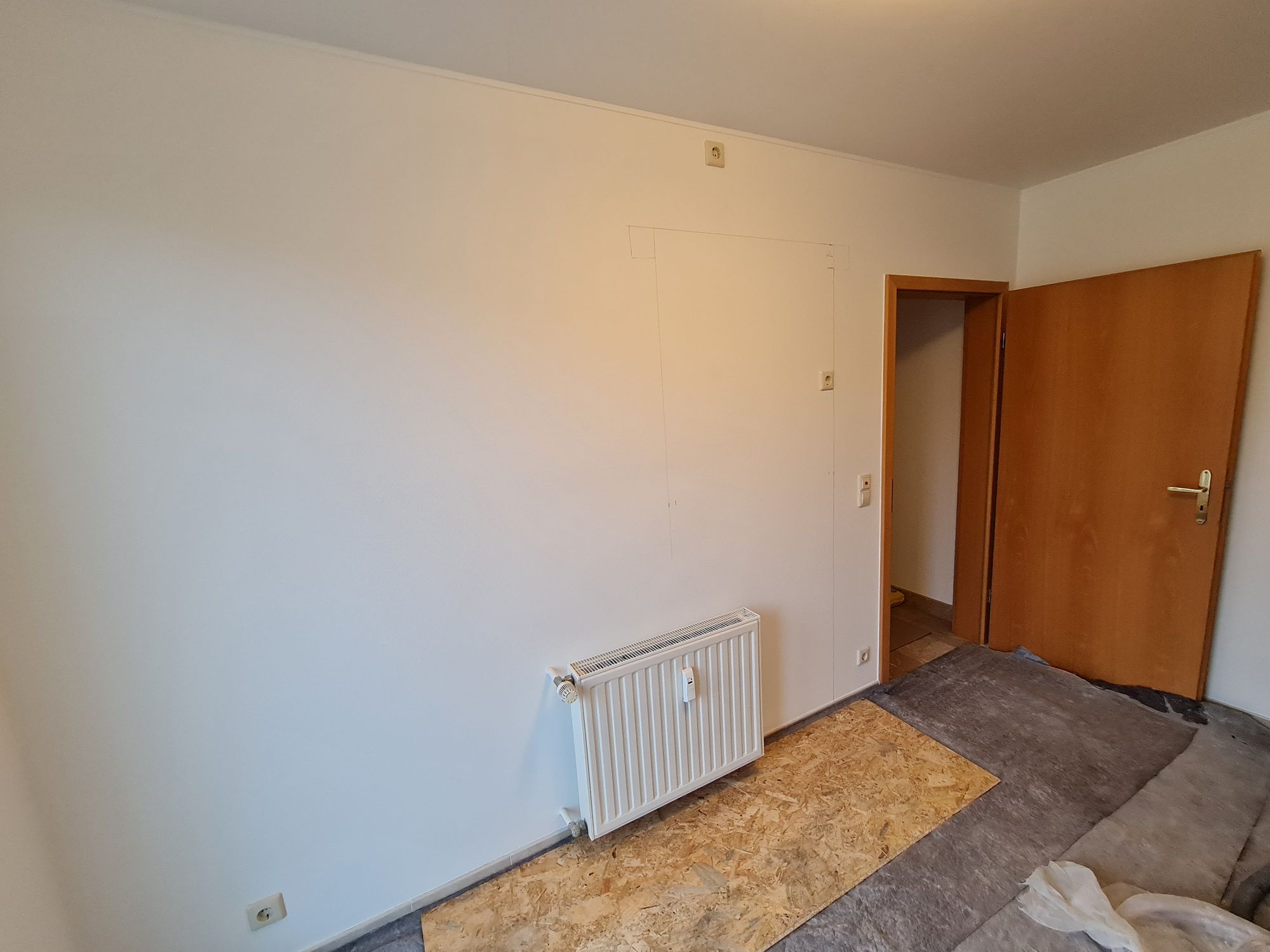 Making the door opening 